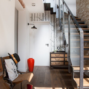 SURÉLÉVATION DE MAISON AVEC TOIT-TERRASSE