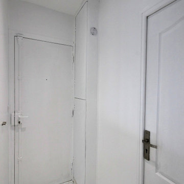 Travaux d'isolation et de menuiserie sur mesure dans un appartement à Houilles
