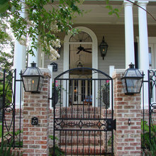 gated front yard