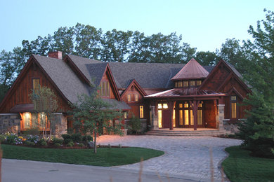 Entryway - traditional entryway idea in Minneapolis