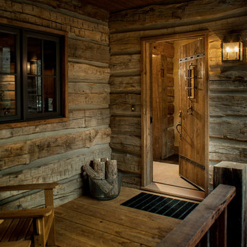A cozy, welcoming entrance.