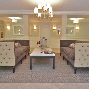 A Morristown Highrise Apartment Building Re-Imagines The Lobby