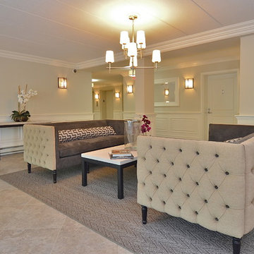 A Morristown Highrise Apartment Building Re-Imagines The Lobby