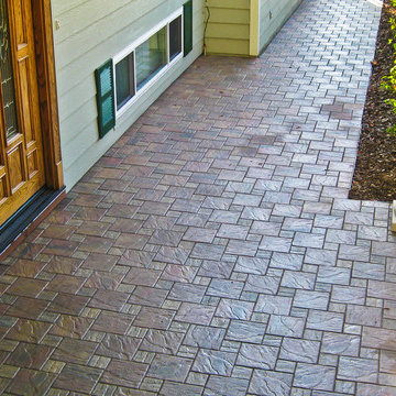 Abbotsford Pacific Slate Paver Entryway