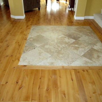 Alder Wood Floor Refinish
