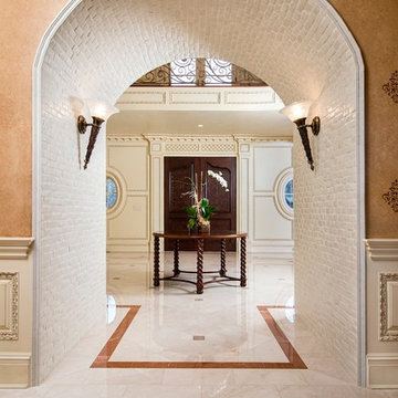 Alpine Residence Formal Foyer Archway