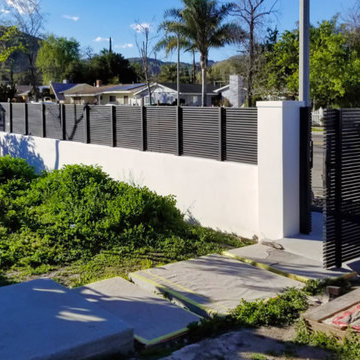 Aluminum Fencing & Entry Gate Installation