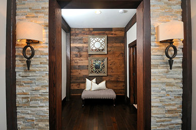 Inspiration for a timeless entryway remodel in Other