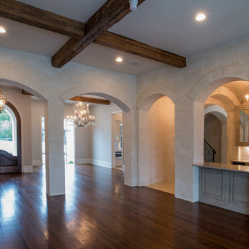 Arched Entertaining - Dinning Room & Home Bar Alcove