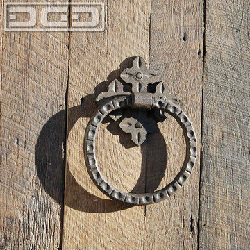 Architectural Entry Door Hardware in a Rustic Tuscan Style for Doors & Gates