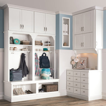 Aristokraft Cabinetry: Entryway Cabinets with Drop-Zone