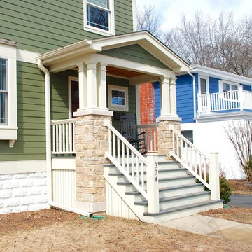 Arlington Heights, IL Remodel James Hardie Siding Marvin Windows