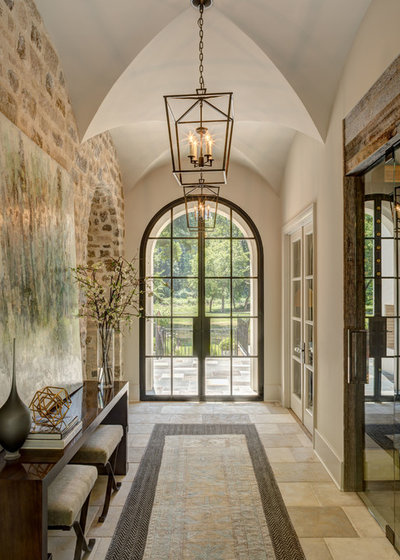 Traditional Entrance by Kingswood Custom Homes