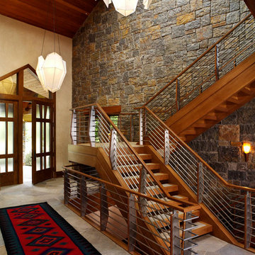 Aspen Golf Course House on the River by Bay Area Owner's Project Manager