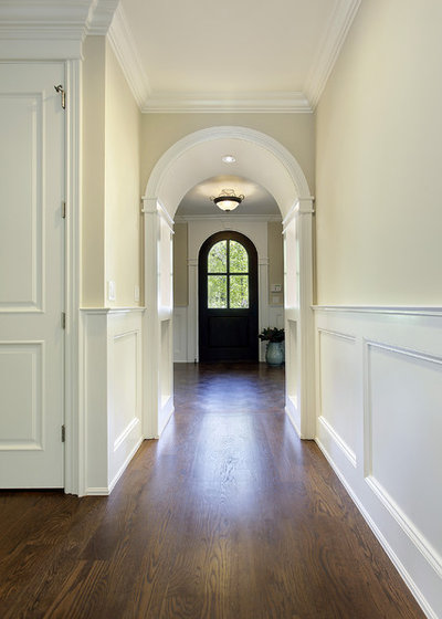 Traditional Entry by Mandy Brown Architects, PC
