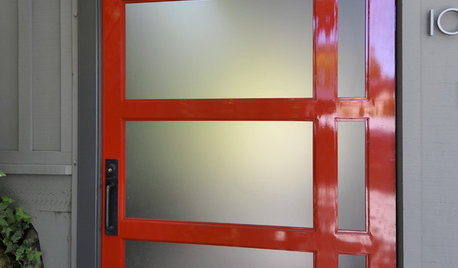 Make a Statement: The Contemporary Red Door Done 9 Ways