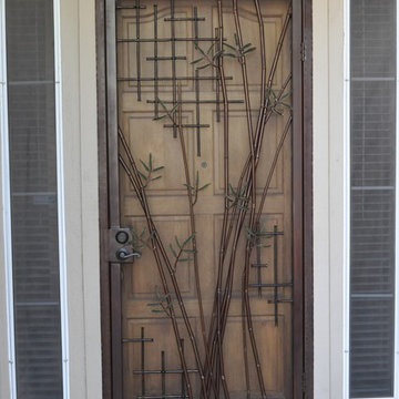 Bamboo Security Door