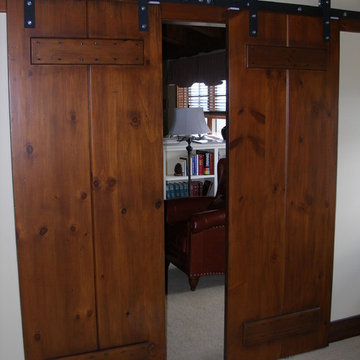 Barn style sliding door