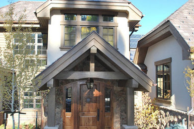 Entryway - craftsman entryway idea in Denver