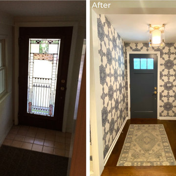Before and After - Entry Hall
