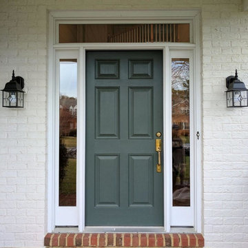 Before and After Photos - Entry and Security Doors