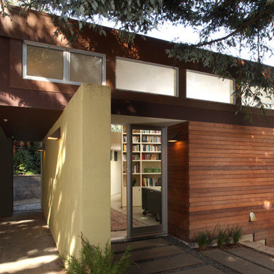 Contemporary Entry by Mark English Architects, AIA