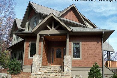 Inspiration for a timeless entryway remodel in Other