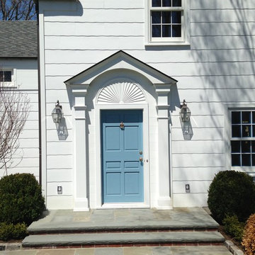 Blue Traditional Front Door