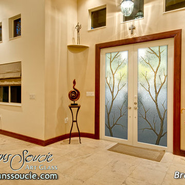 Branch Out Glass Front Doors - Exterior Glass Doors - Glass Entry Doors
