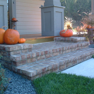 Brick & Stone Steps