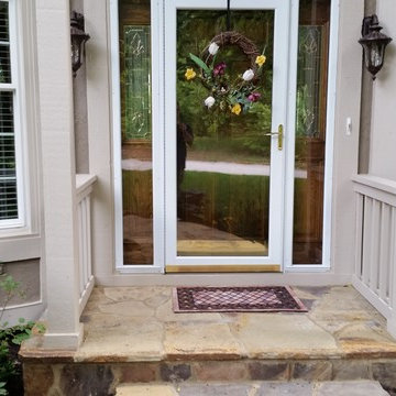 Brooks Front Entry Way and Driveway