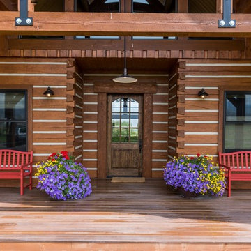 Cabin porch