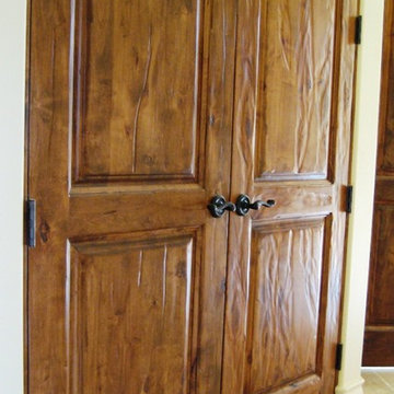 Cabinetry: Custom Distressed Door
