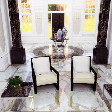 Calacatta Borghini Marble - Foyer Entrance Hall Floor