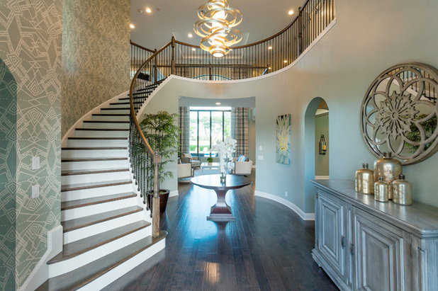 Transitional Entry by Elegant Concept Interiors