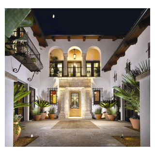 Casa California - Mediterranean - Entrance - Orange County - by Site Design  Studio | Houzz IE