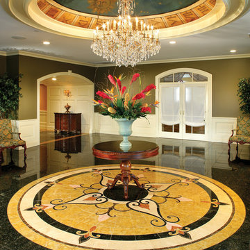 Cassina Stone Tile Medallion | Entry/Foyer