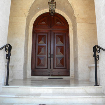 CASTLE DOOR WITH TRANSOM