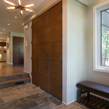 Charleswood Renovation - Entry Foyer & Staircase