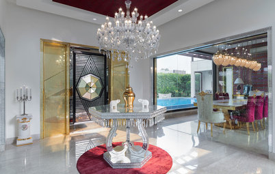 Gurgaon Houzz: A Palatial Home Is Encrusted With Semi-Precious Stones