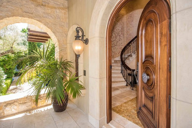 Example of a tuscan entryway design in San Francisco