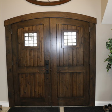 Clean, Rustic Door