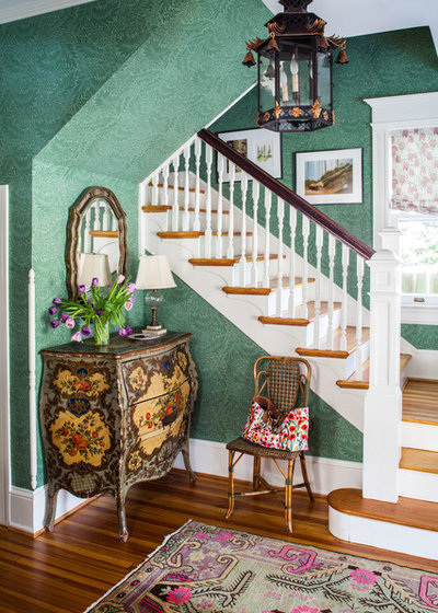 Traditional Entrance by Susan Nelson Interiors