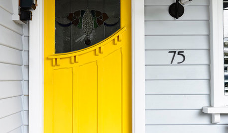 Bright and Breezy Yellow Doors that are Anything but Mellow