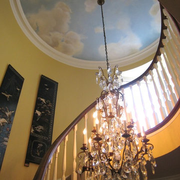 Cloud ceiling in a SF foyer