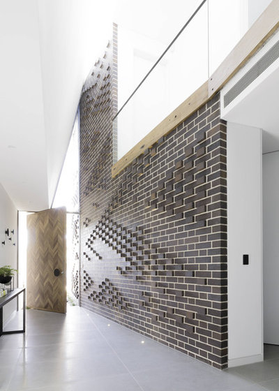 Modern Entry by PGH Bricks & Pavers