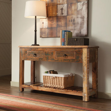 Coaster Furniture Reclaimed Wood Console Table