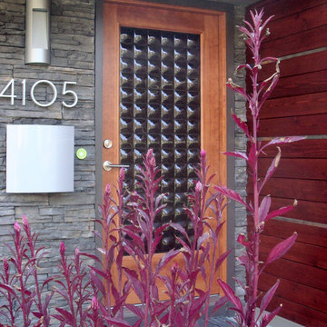 "Cobbles" Glass Front Door