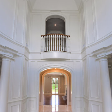 Colonial Home: Foyer Balcony