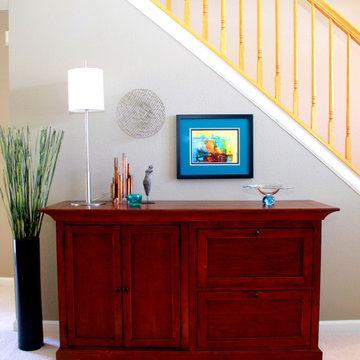 Colorful, Contemporary Makeover, Broomfield CO
